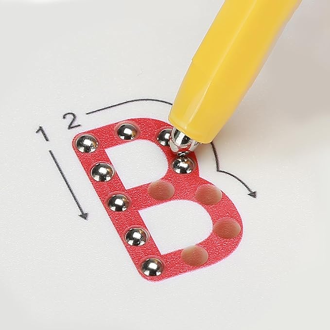 Magpad Magnetic ABC Alphabet Letters Learning Writing Board Educational Toy NEW