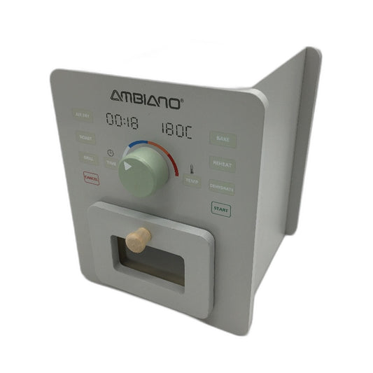 Little Town Wooden Air Fryer Toy 22PCS Playset Kitchen Pretend Play Age 3Y+ NEW