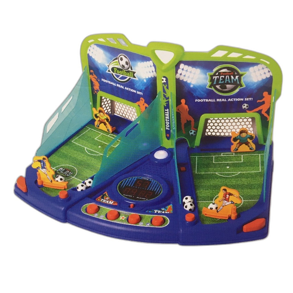 Findon Electronic Tabletop Soccer Game Toy Light Sound 1-2 Players Age 5+ NEW