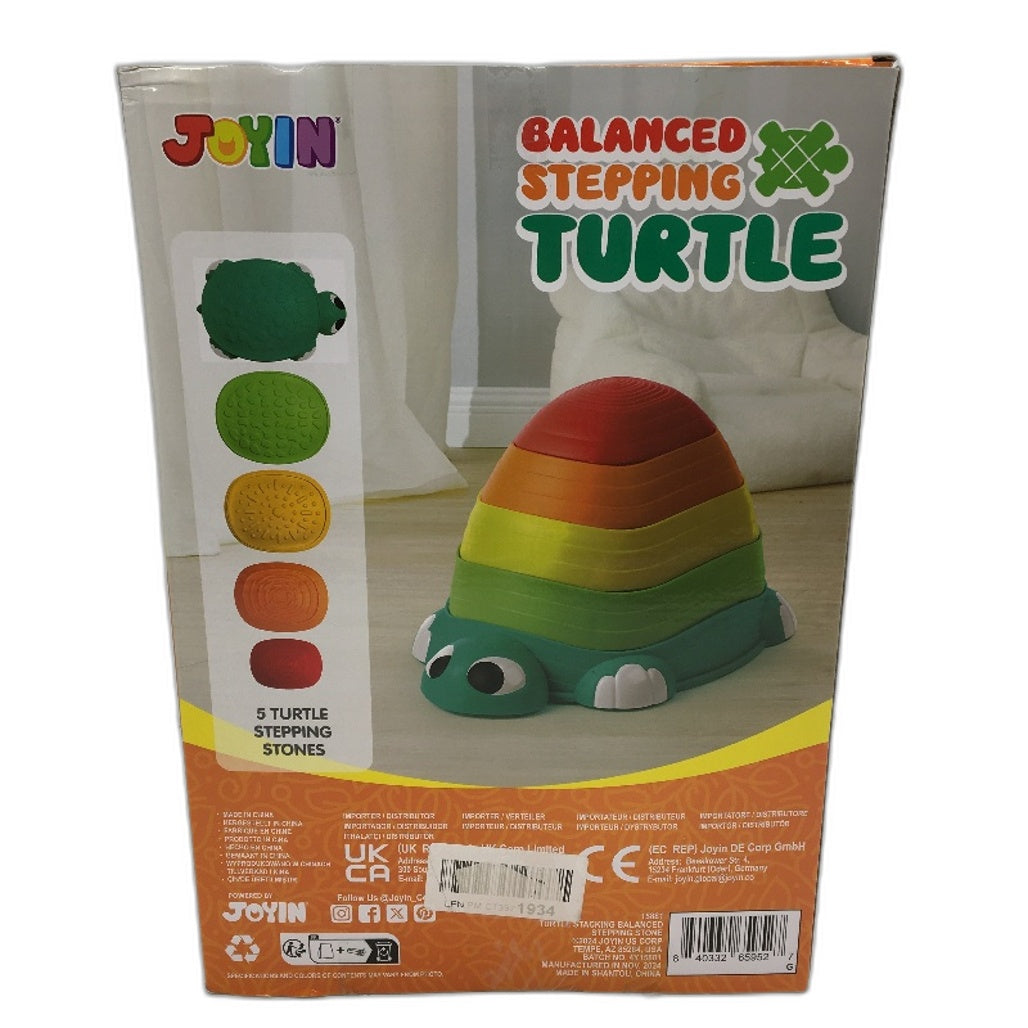 JOYIN Turtle Balance Stepping Stones 5 Pack Non Slip Sensory Play Toy Age 3+ NEW