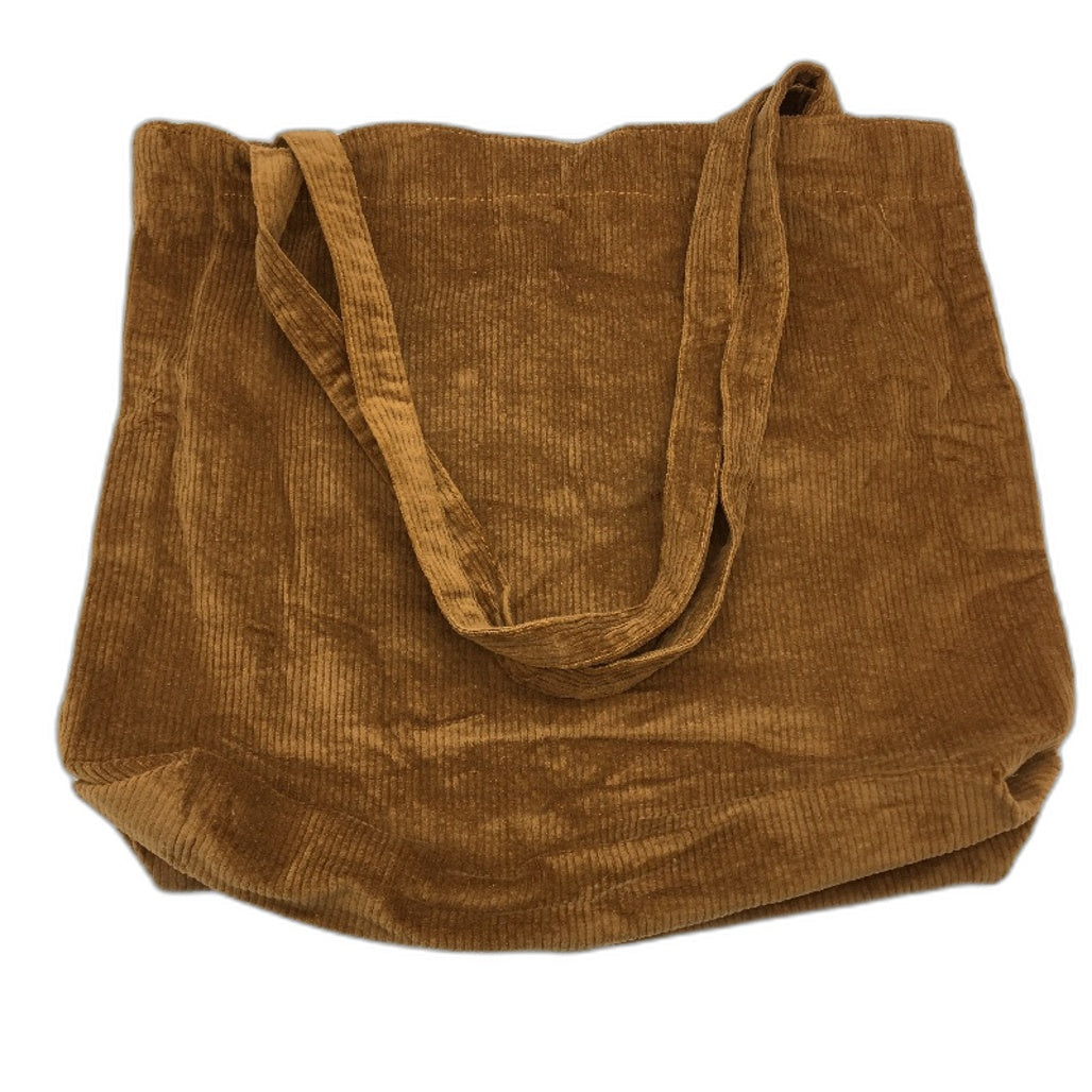 ACEmedia Corduroy Casual Tote Shoulder Bag Large Capacity With Zip Pocket NEW