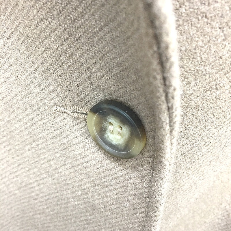 Jacqui E Taupe Soft Touch Longline Single Breasted Over Coat Ladies Size 14 NEW