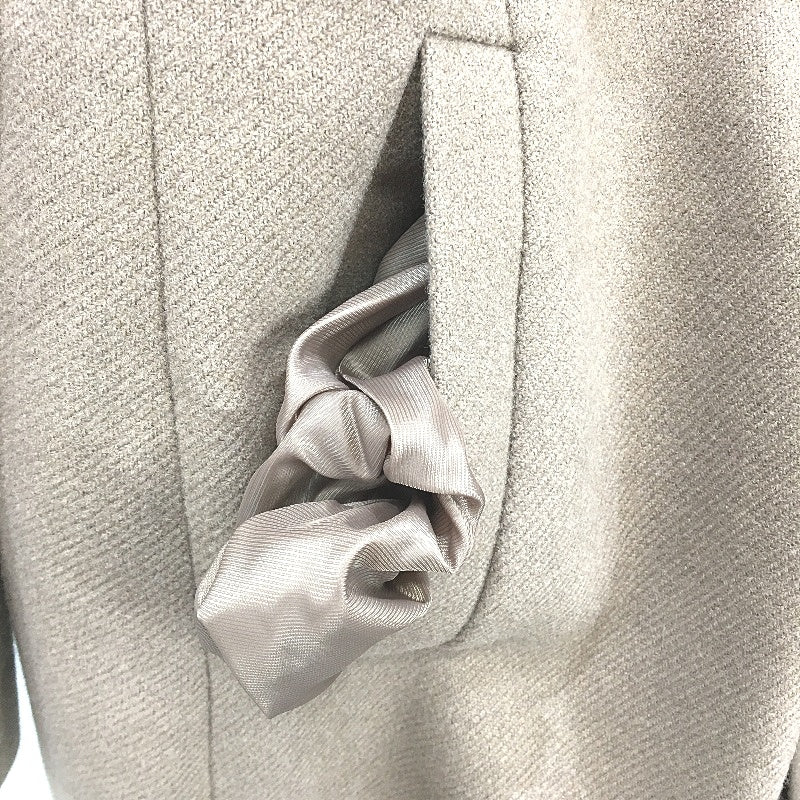 Jacqui E Taupe Soft Touch Longline Single Breasted Over Coat Ladies Size 14 NEW