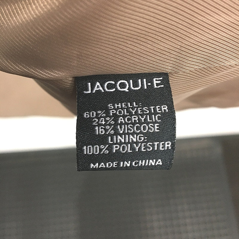 Jacqui E Taupe Soft Touch Longline Single Breasted Over Coat Ladies Size 14 NEW