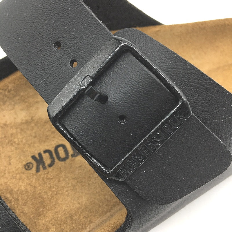 Birkenstock Classic Arizona Black Regular 2 Strap Slides Unisex 41 L10 M8 NEW