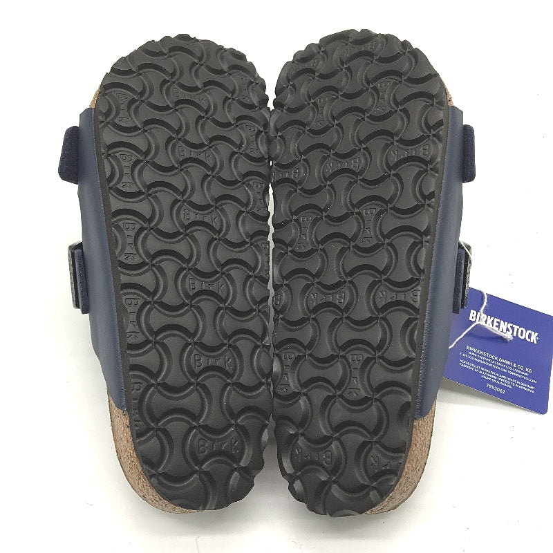 Birkenstock Classic Arizona Blue Regular Fit 2 Strap Slides Unisex 38 L7 M5 NEW