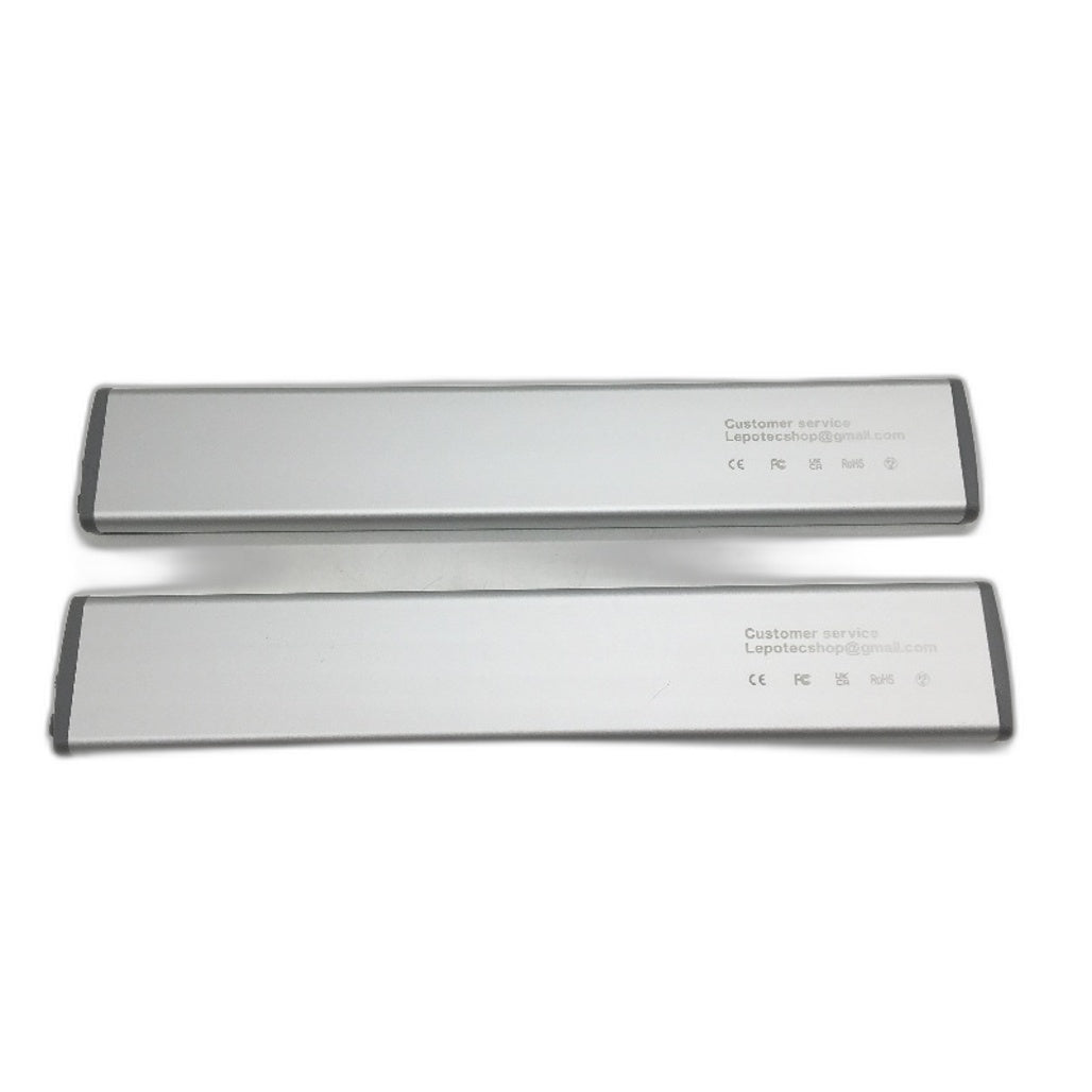 LepoTec 2 Pack 10 Inch Wireless Motion Sensor RGB 45 LED Light NEW