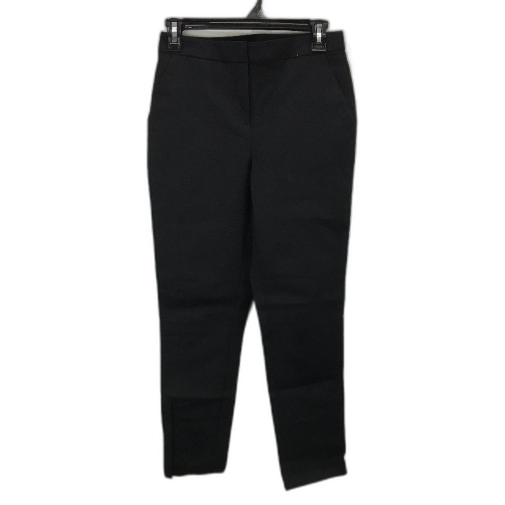 Portmans Easy Does It Tapered Elastic Black Work Pants Ladies Sz AU 6 Petite NEW