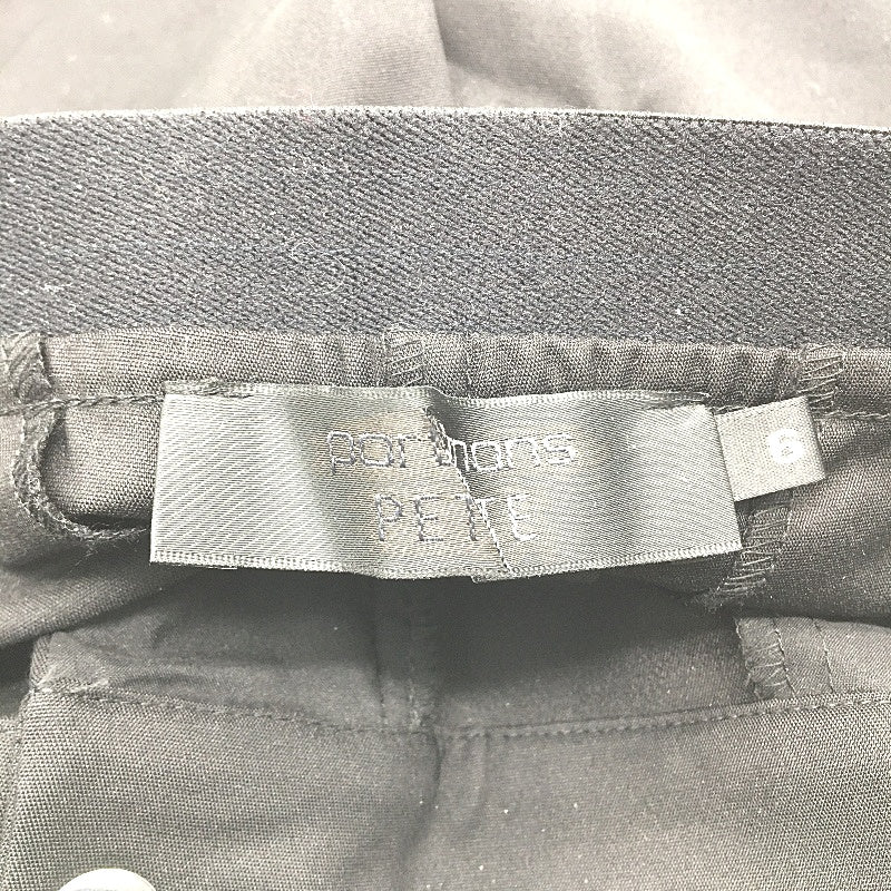 Portmans Easy Does It Tapered Elastic Black Work Pants Ladies Sz AU 6 Petite NEW