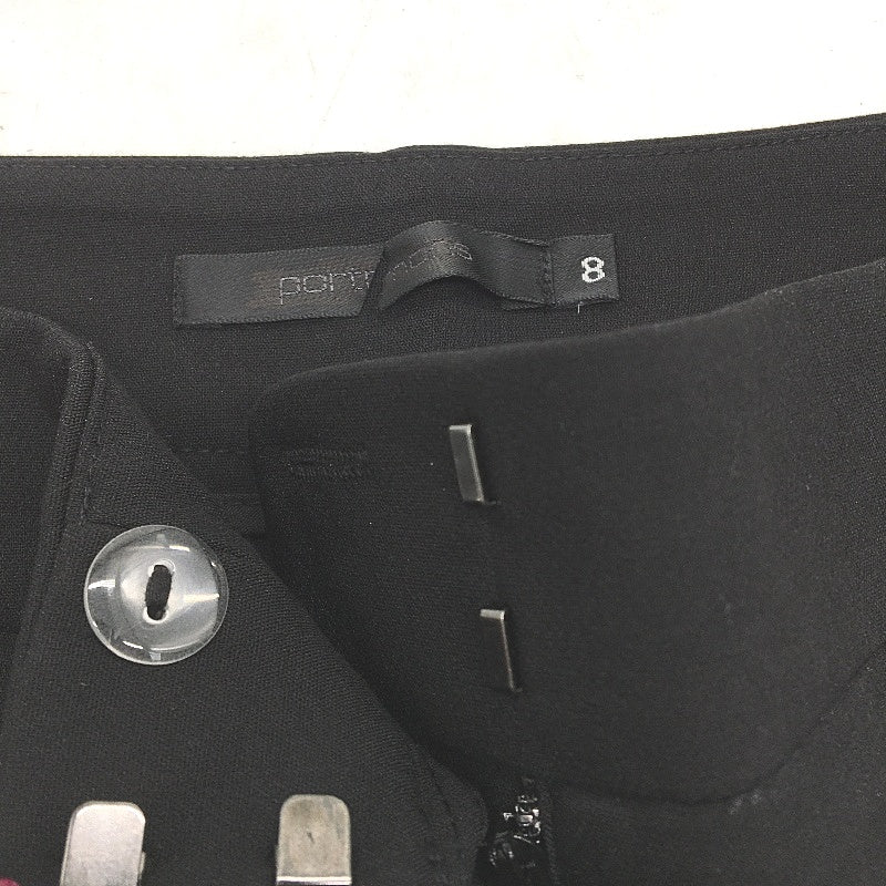 Portmans Uptown Tapered Leg Black Work Pants Ladies Size AU 8 NEW