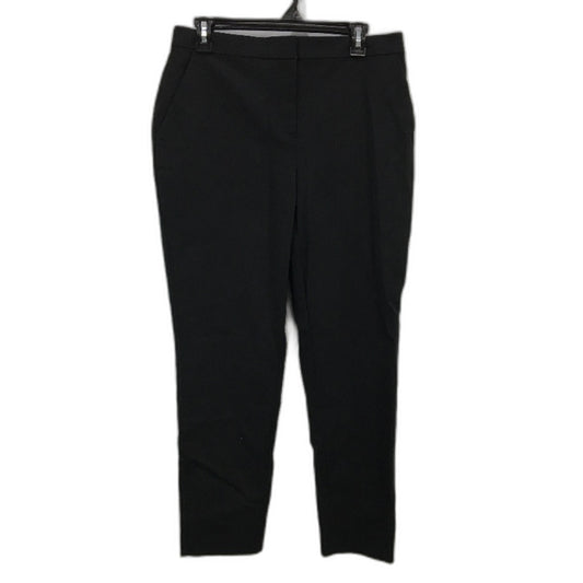 Portmans Easy Does It Tapered Elastic Black Work Pants Ladies Size AU 12 NEW