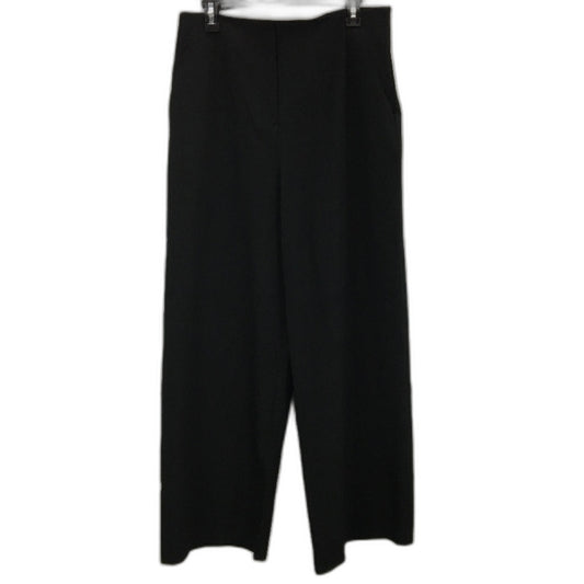 Portmans Bright Future Black Textured Suit Pants Ladies Size AU 14 NEW