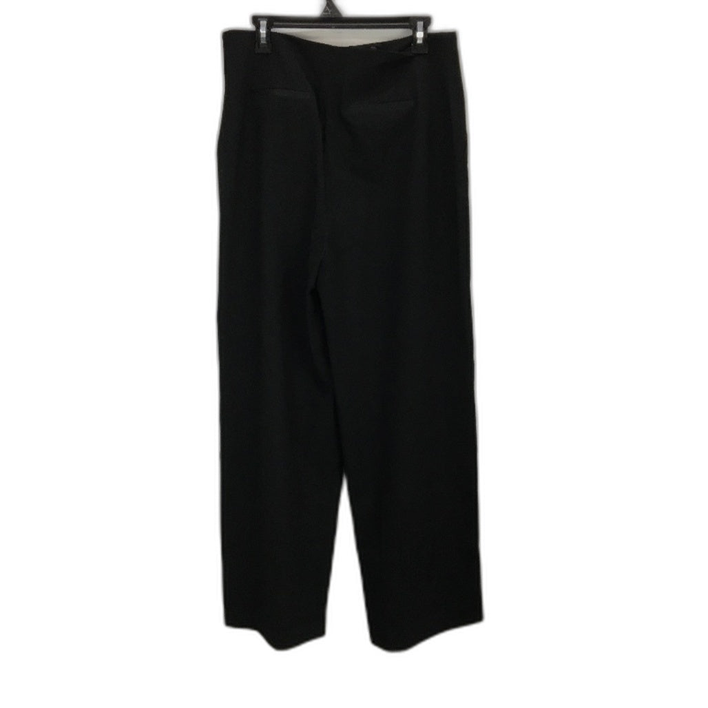 Portmans Bright Future Black Textured Suit Pants Ladies Size AU 14 NEW