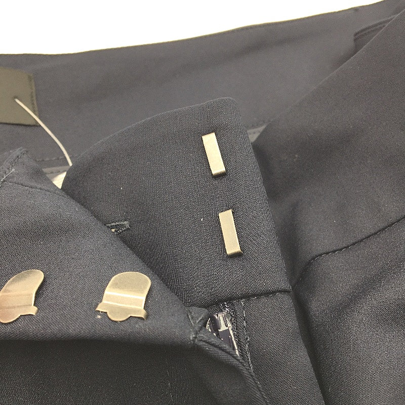 Jacqui.E Grace Straight Full Length Navy Blue Pants Ladies Size AU 20+ Curve NEW