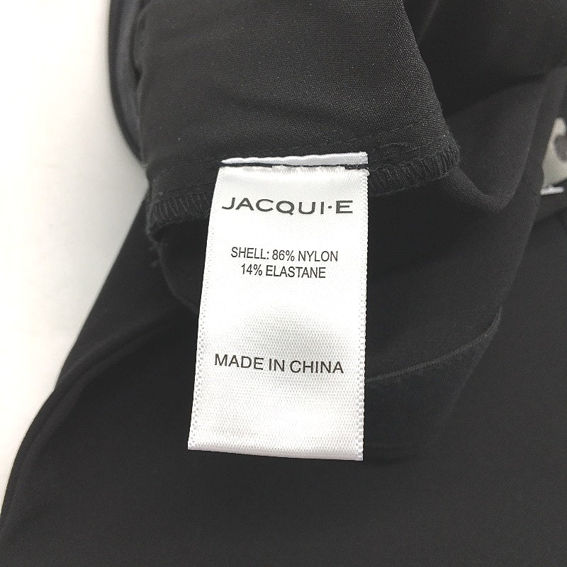 Jacqui.E Sasha Full Length Slim Fit Black 66cm InLeg Pants Ladies Size AU 10 NEW