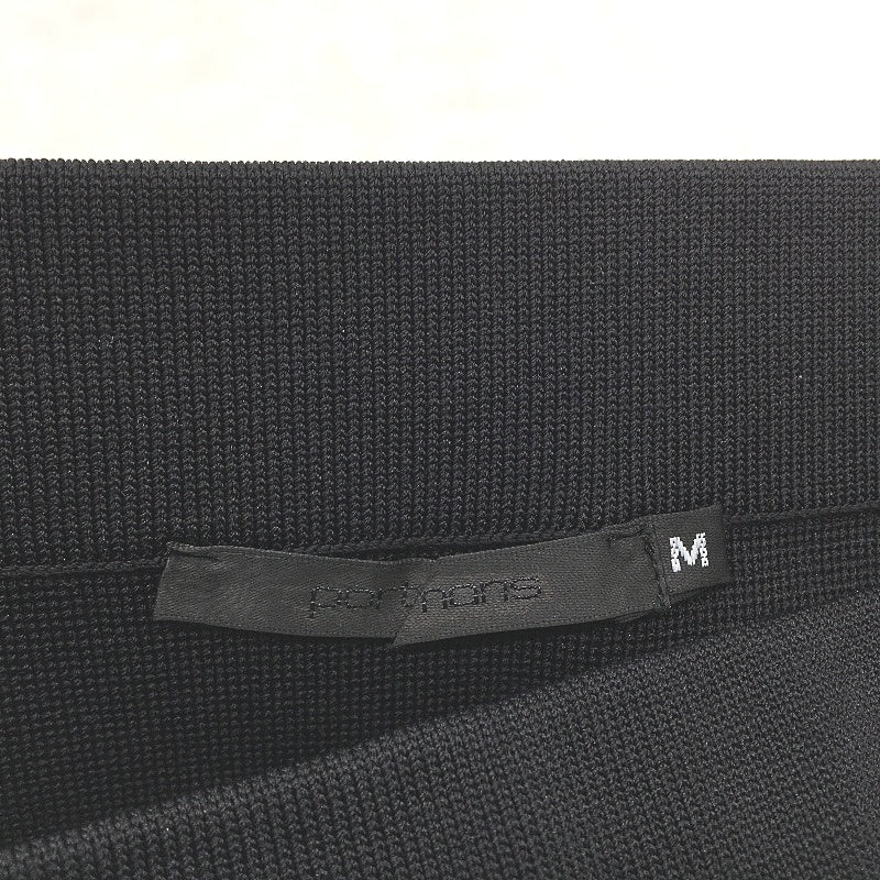 Portmans Rhiannon Knitted Milano Black Midi Skirt Ladies Size Medium NEW