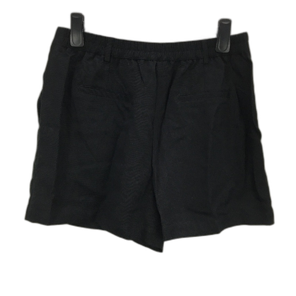 Dotti Cheska Tailored Stretch Waistband Black Shorts Ladies Size AU 16 NEW