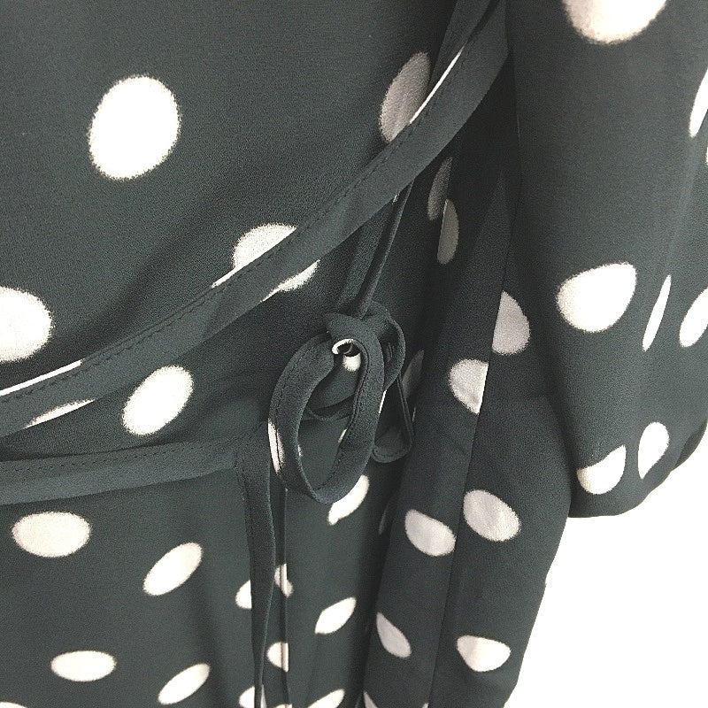 Jacqui.E Caroline V Neck Polka Dot Tunic Dress Ladies Size AU 16 NEW