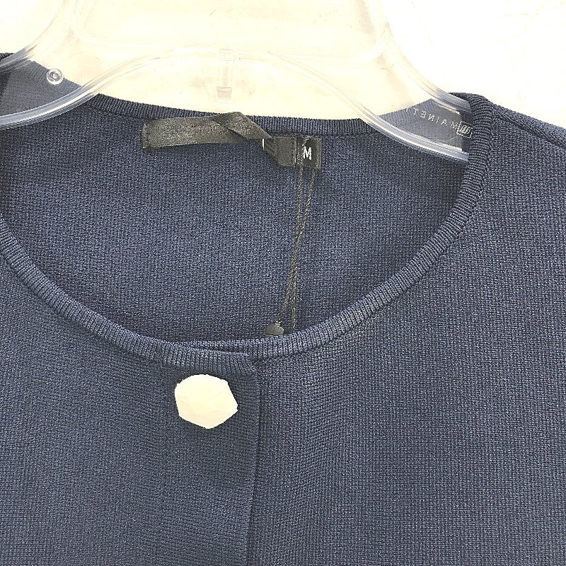 Portmans Jessica Milano Russian Navy Blue Peplum Vest Ladies Size Medium NEW