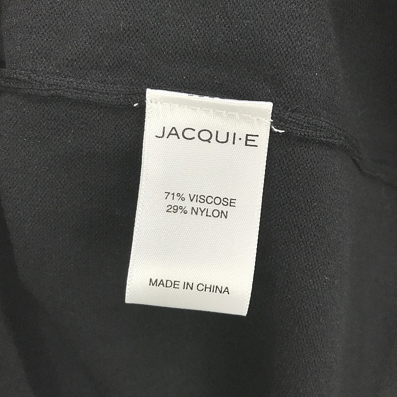 Jacqui.E Sally Split Sleeve Black Buff Tipping Jumper Ladies Size Small NEW