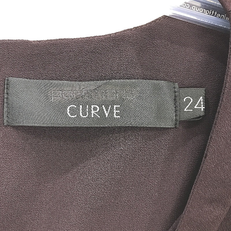 Portmans Daria Shell Dark Choco Short Sleeve Top Ladies Size AU 24+ Curve NEW