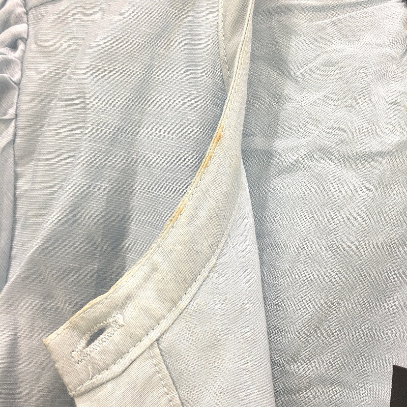 Portmans Lola Puffy Shortsleeve Skyway Blue Blouse Ladies Size AU 10 NEW