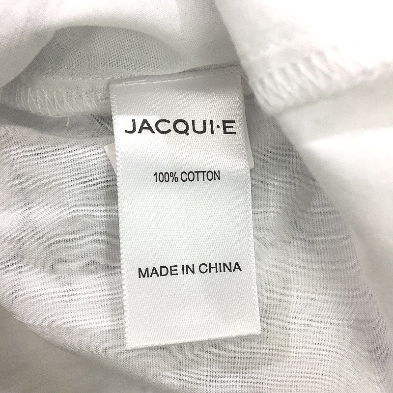 Jacqui.E Freya White Cotton Keyline Bouquet Shirt Ladies Size AU 12 NEW