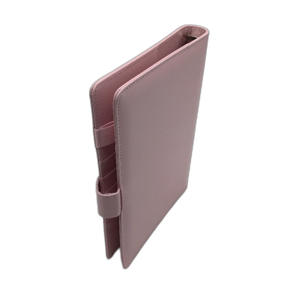 PU Leather A5 Loose Leaf Binder 6 Ring Refillable Notebook Journal Planner NEW