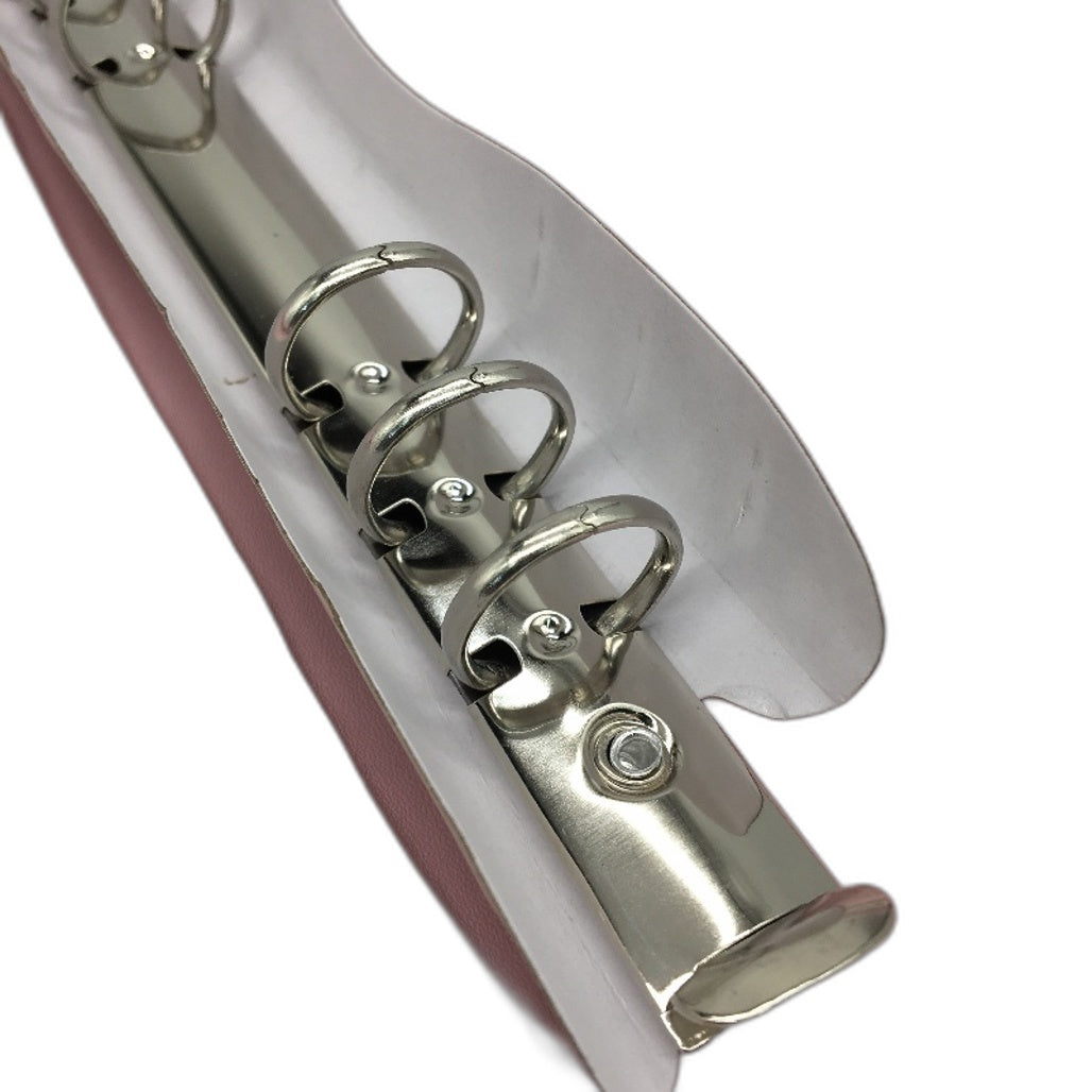 PU Leather A5 Loose Leaf Binder 6 Ring Refillable Notebook Journal Planner NEW