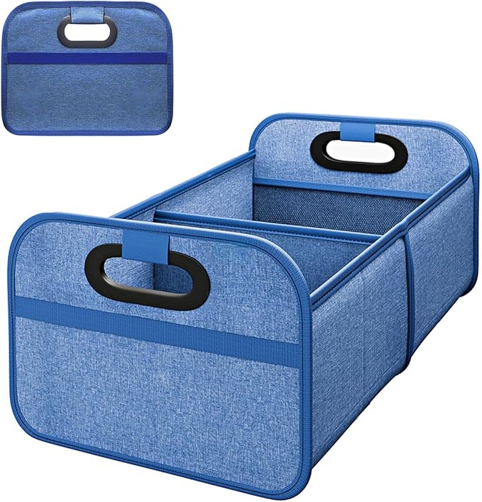 Foldable Car Trunk Organizer Storage Box With Handles Waterproof Durable NEW