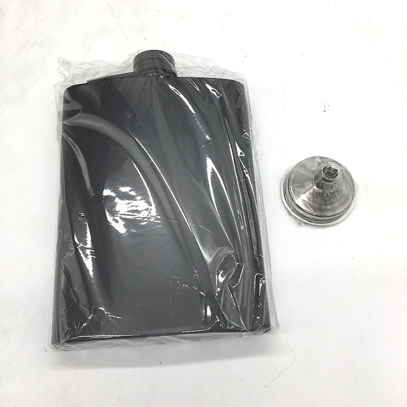 Pack Of 2 Stainless Steel 8OZ Hip Flask For Liquor Black Matte With Funnel NEW