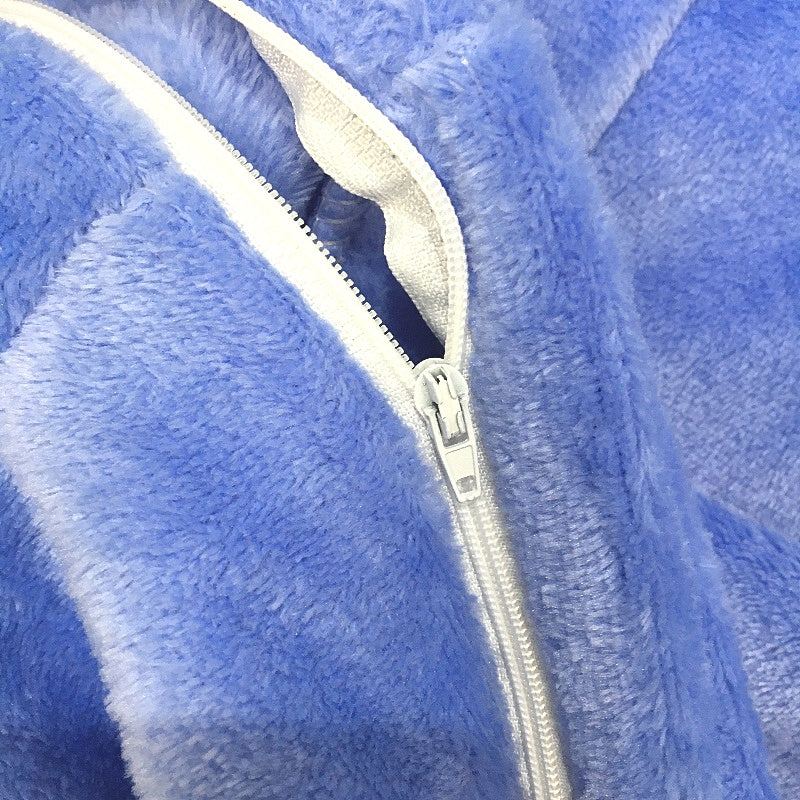 Kids Onesie Stitch Costume Halloween Cosplay Fluffy Jumpsuit Toddler Size110 NEW