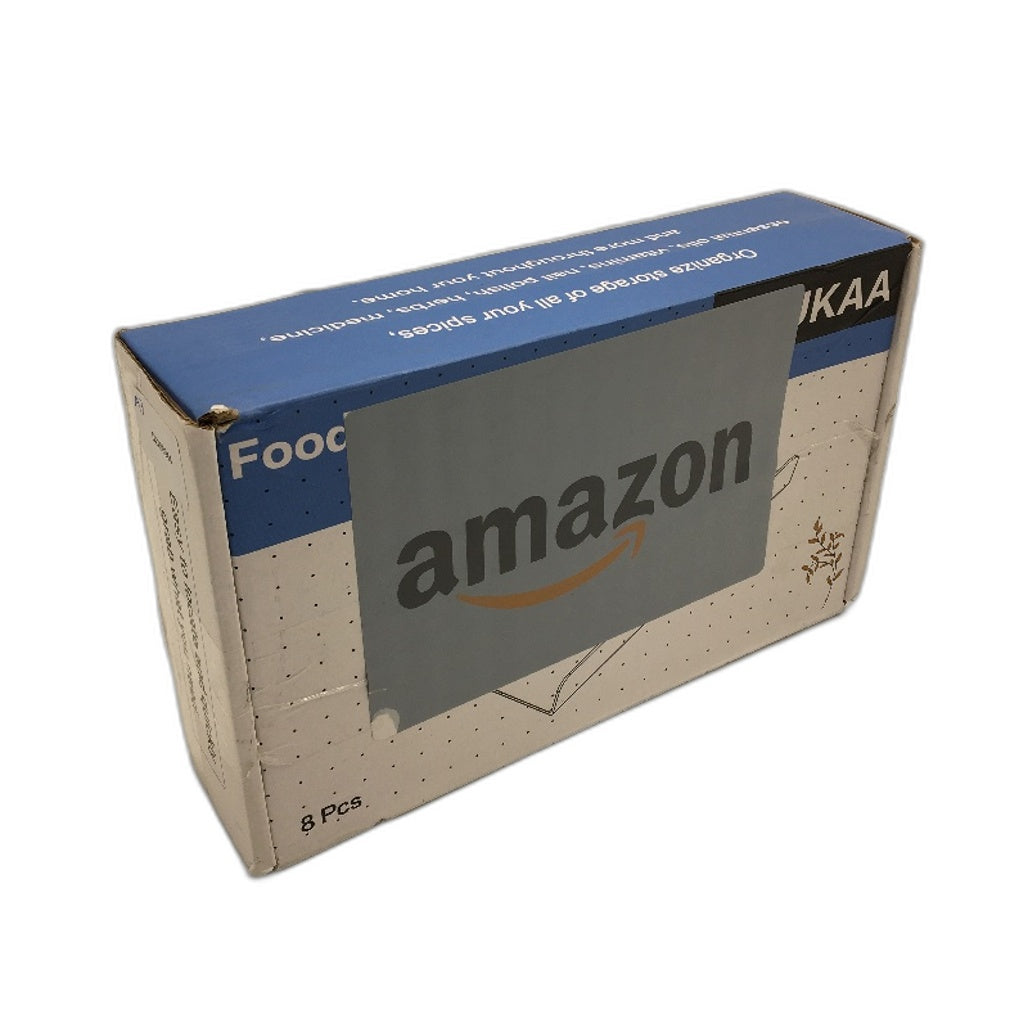 Clear Acrylic Spice Seasoning Drawer Insert 8 Pack Rack Tray Organizer NEW