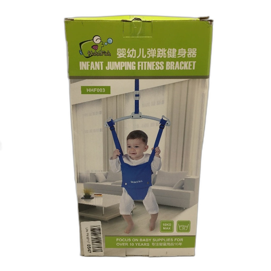 HahaFish Baby Toddler Door Clamp Jumper Bouncer Exerciser Adjustable Strap NEW