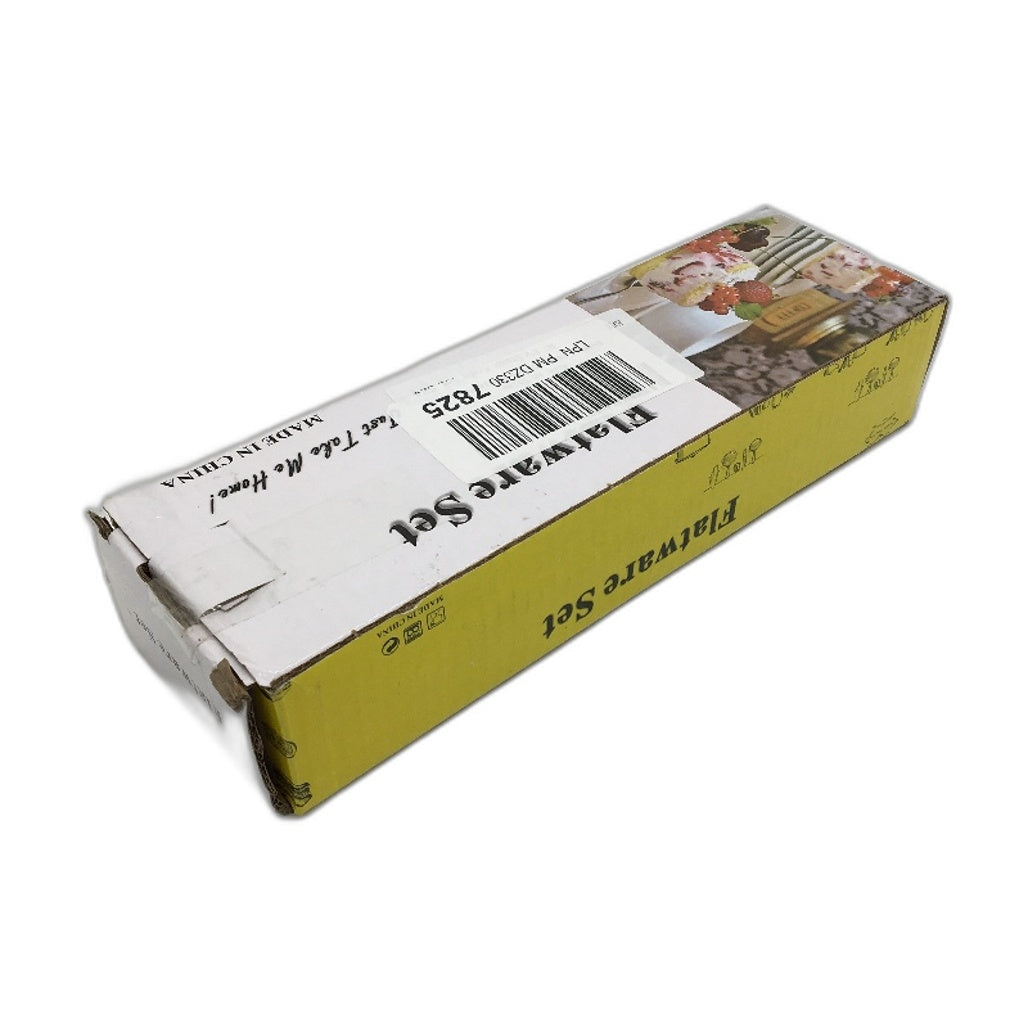 Flatware Set Stainless Steel Steak Knives & Forks 24PCS Dinner Set For 12 NEW