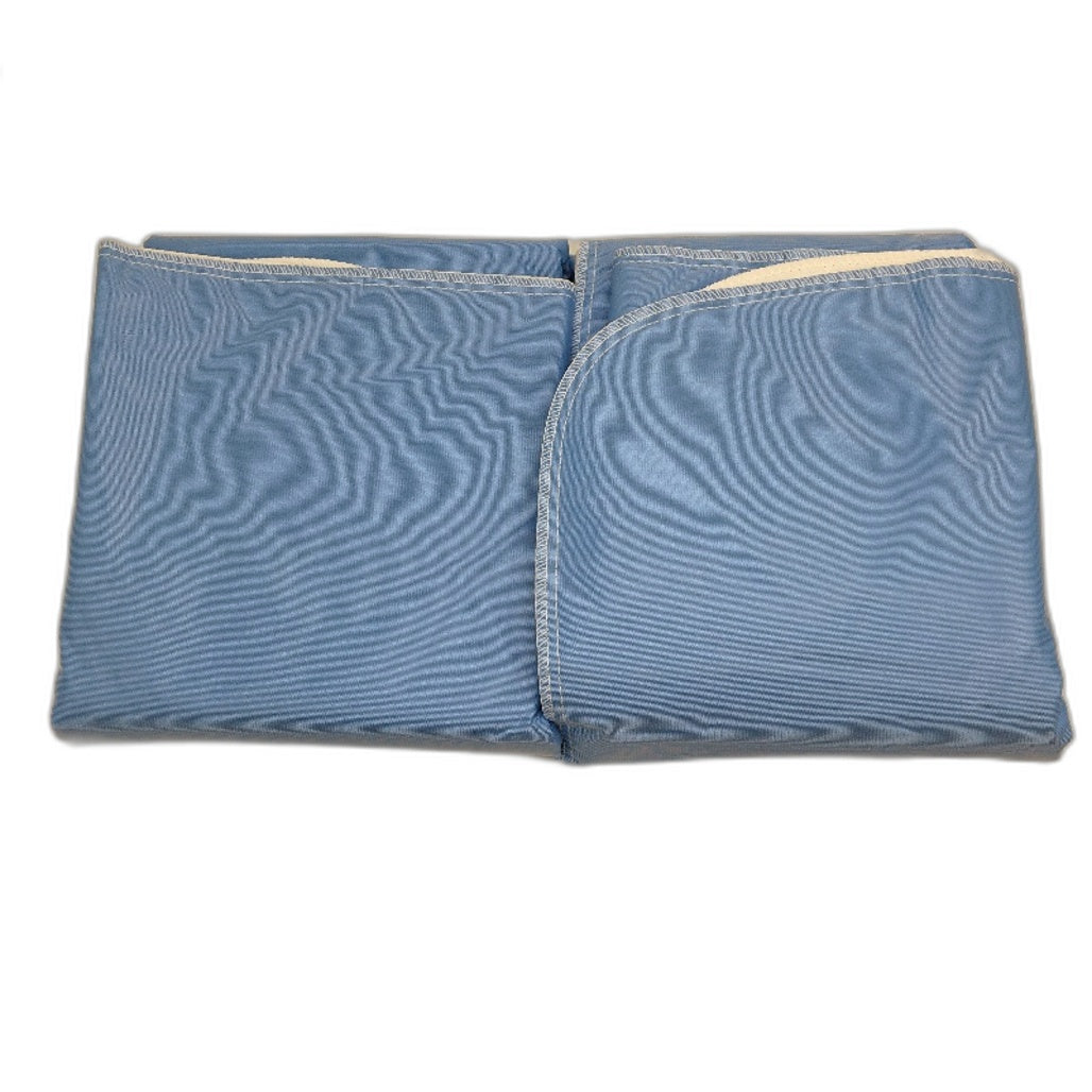 Invizi 2 Pack 100x100CM Absorbent Washable Large Furniture Protector Blue NEW