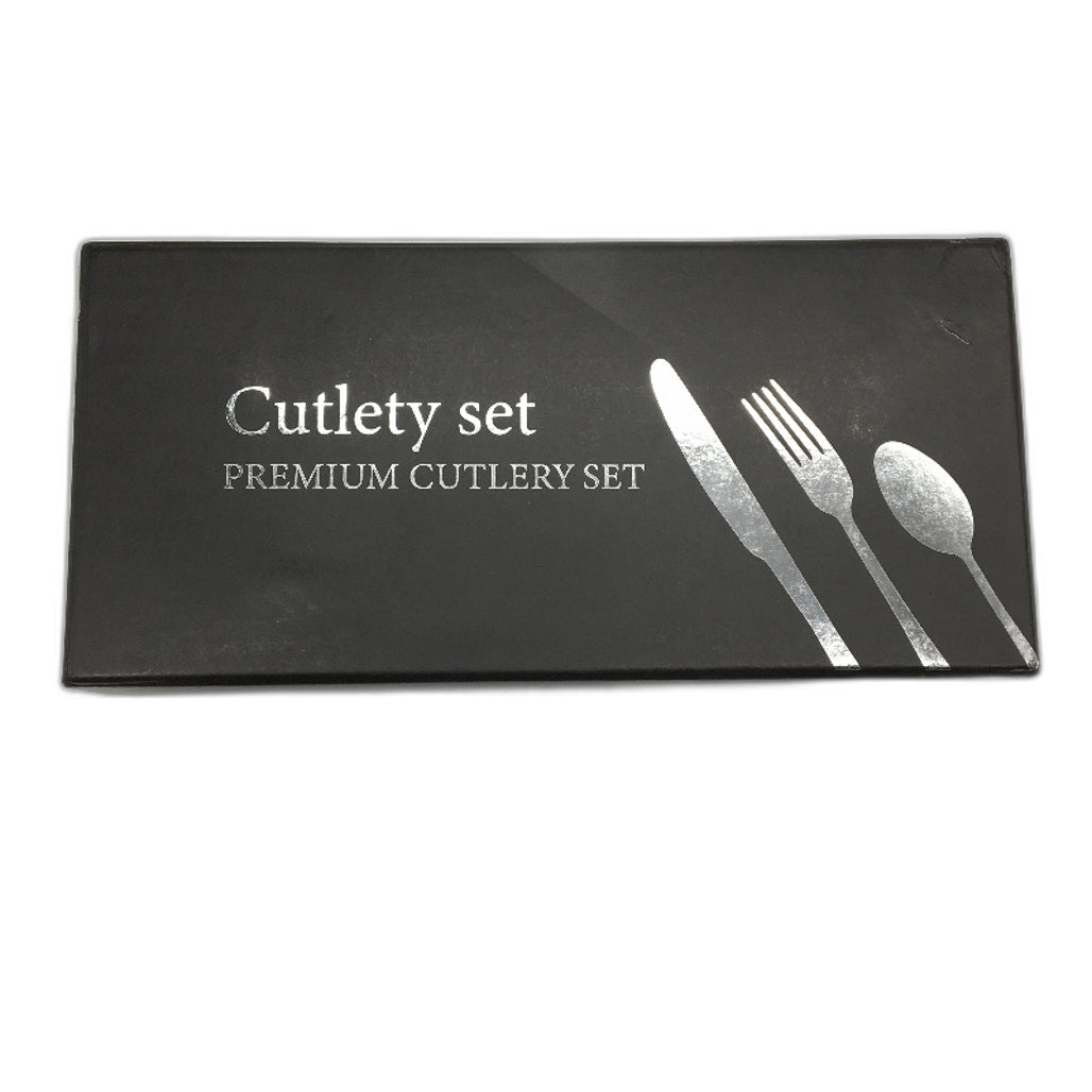 Premium Cutlery Set 60PCS For 10 Stainless Steel Tableware Knife Fork Spoon NEW
