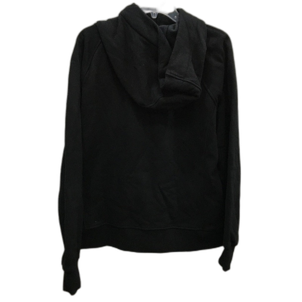 The Gym People Zip Up Fleece Hoodie Workout Jacket Thumb Hole Womens Size L NEW