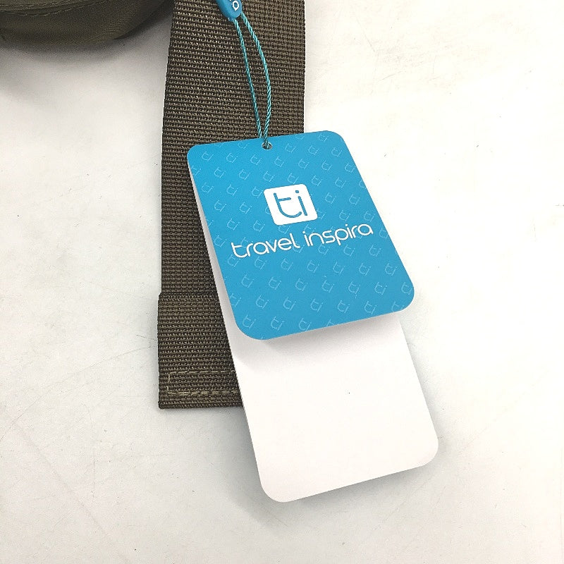 Travel Inspira Large Casual Crossbody Adjustable Belt Waist Hip Bag Green NEW