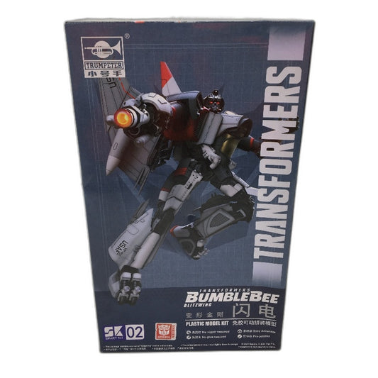 Trumpeter Transformers Bumblebee Blitzwing Plastic Model Action Figure Kit NEW