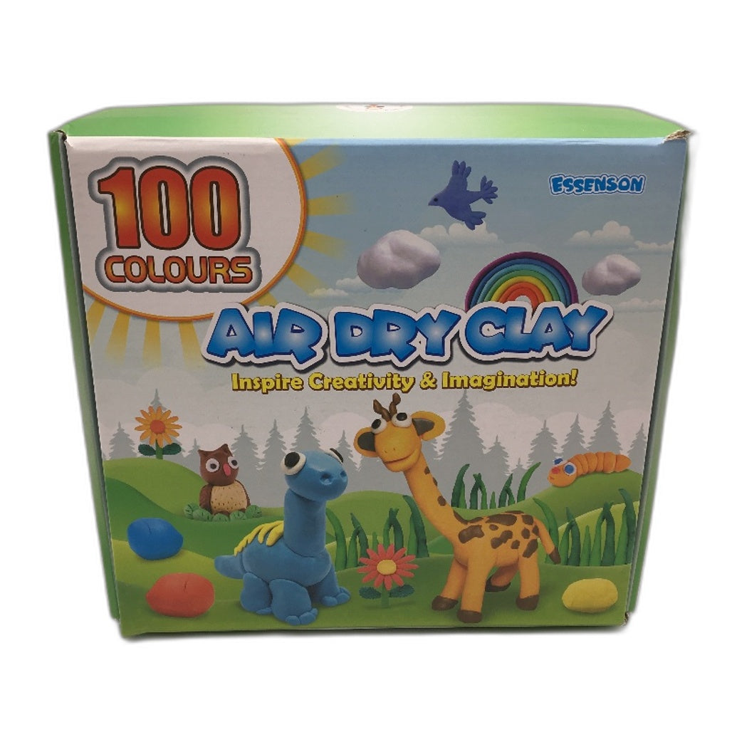 Essenson 100 Colours Magic DIY Modeling  Air Dry Clay Creativity Toys Age 3+ NEW