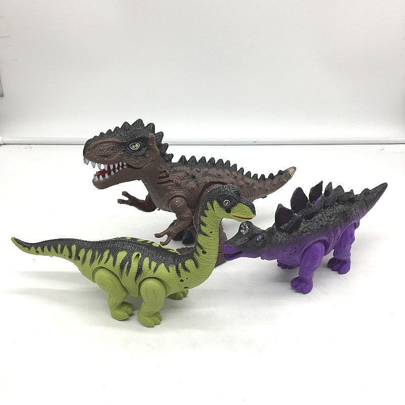 TEMI 3 Pack Electric Robot Walking Dinosaur Toy With Lights & Sounds Age 3+ NEW