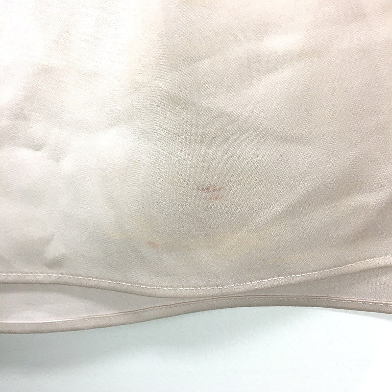 Portmans Shelley Satin Beigey Pink V Neck Shortsleeve Top Ladies Size AU 10 NEW