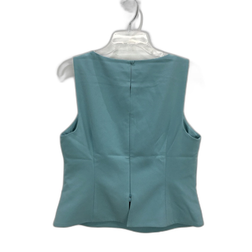 Portmans Seventh Heaven Nevada Sky Blue Soho Top Ladies Size AU 12 NEW