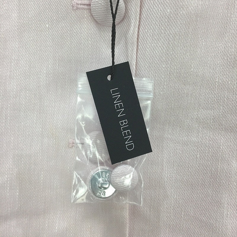 Portmans Blue Moon Linen Blend Carnation Pink Vest Ladies Size AU 8 NEW