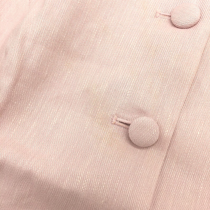 Portmans Blue Moon Linen Blend Carnation Pink Vest Ladies Size AU 8 NEW