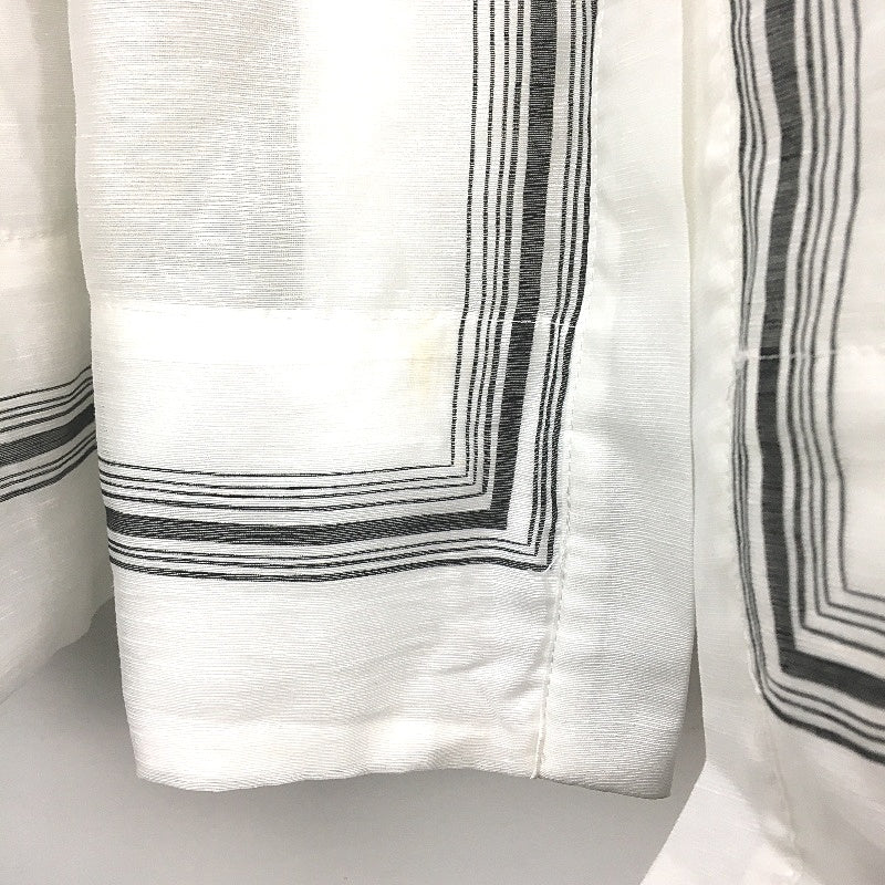 Portmans Penelope Sorrento Tile White Midi Shirt Dress Ladies Size AU 6 NEW