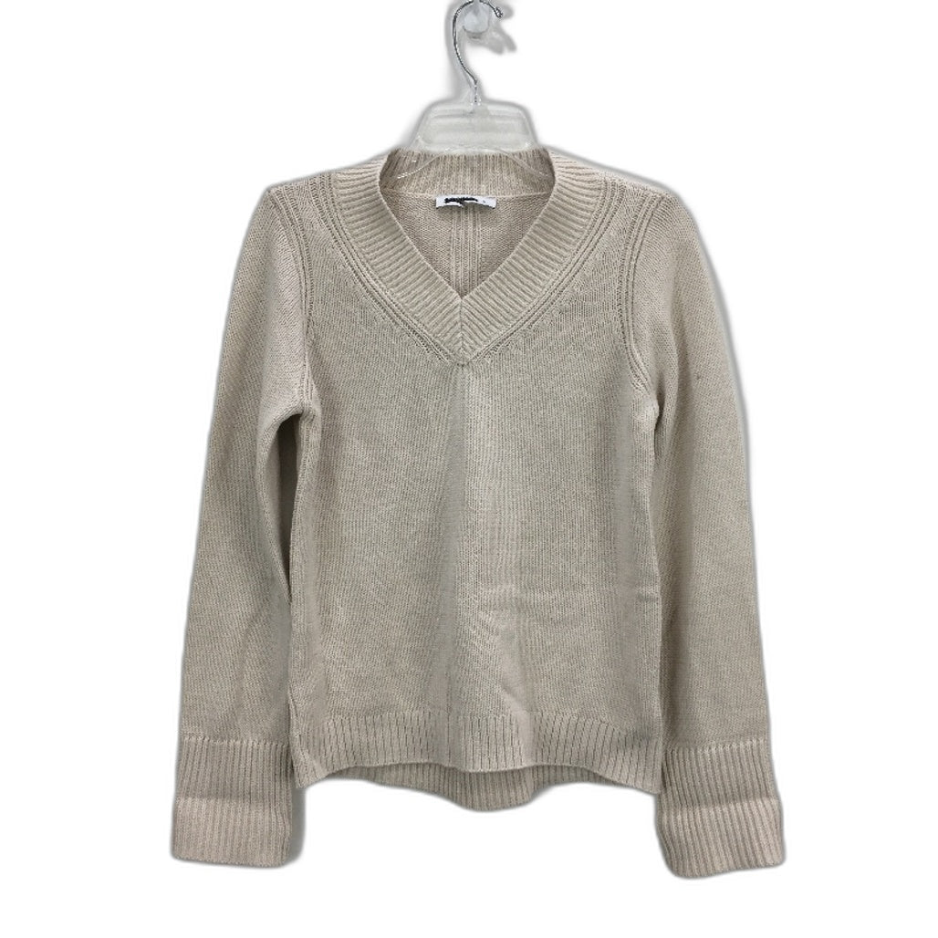 Just Jeans Dakota Oatmeal V Neck Knitted Pullover Sweater Ladies Size AU 6 NEW