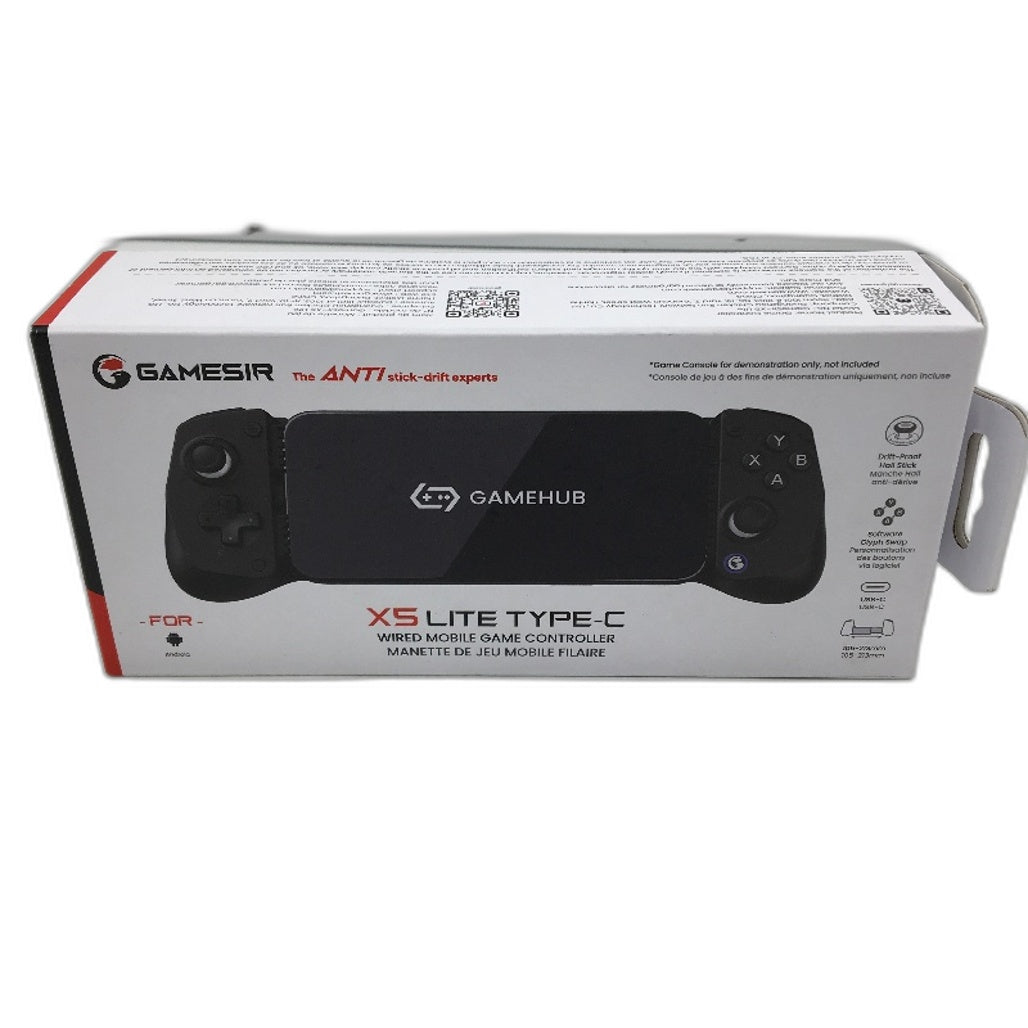 GameSir X5 Lite Type C Wired Black Mobile Game Controller for Android Phones NEW