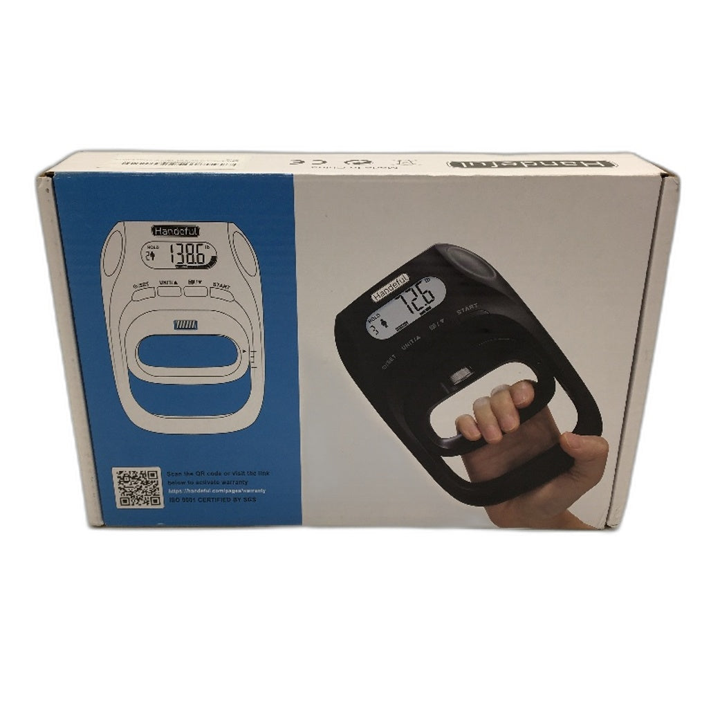 Handeful Digital Hand Dynamometer Grip Strength Tester Trainer Gauge NEW